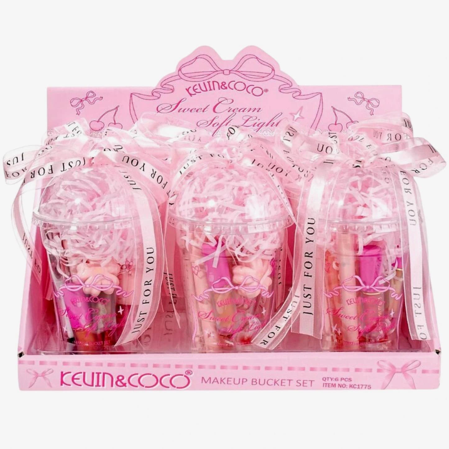 Kevin & Coco Sweet Cream Set — Women's Lip Gloss Set product photo